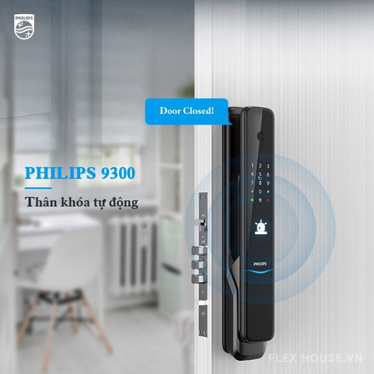 Khóa cửa thông minh kết nối APP Gateway Philips 9300 220