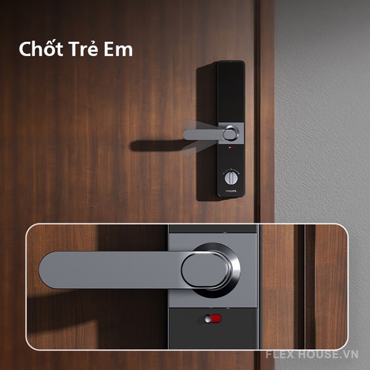 Khóa cửa thông minh kết nối APP Gateway Philips DDL610-5HBS 14