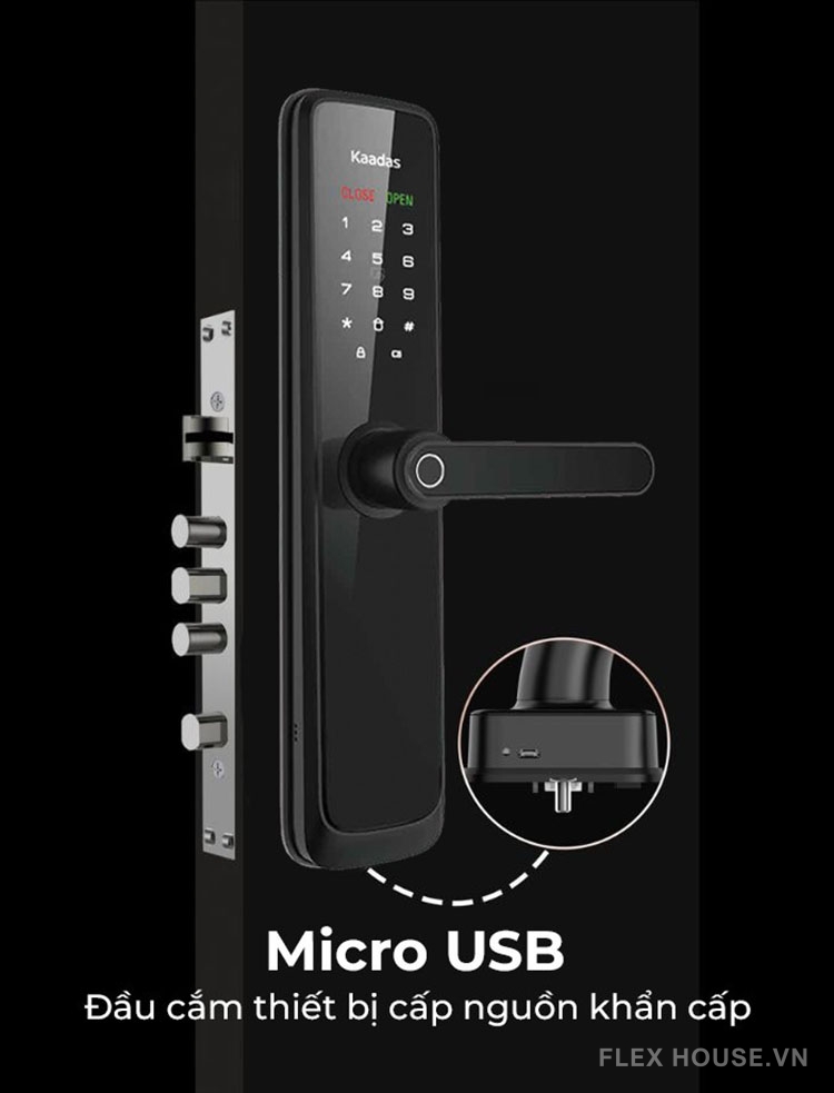Khóa cửa thông minh kết nối Bluetooth Kaadas L7 11