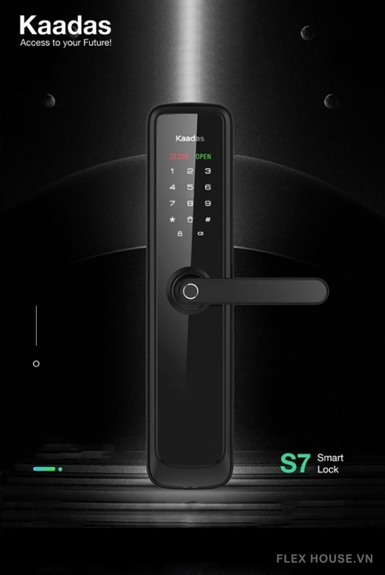 Khóa cửa thông minh kết nối Bluetooth Kaadas L7 6