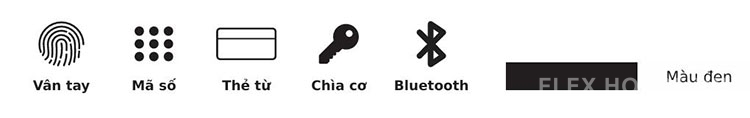 Khóa cửa thông minh kết nối Bluetooth Kaadas L7 7