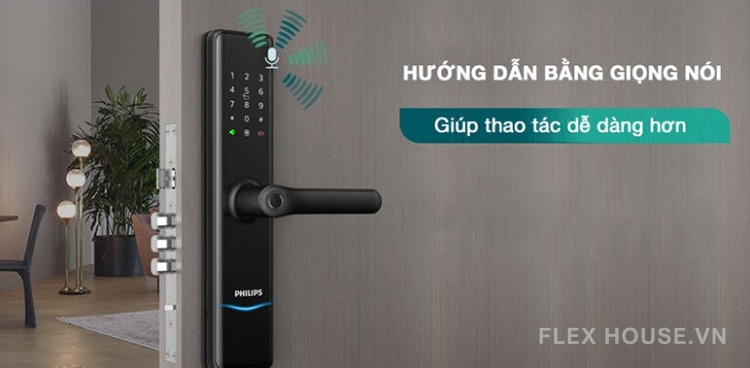 Khóa cửa thông minh kết nối Bluetooth Philips 7300 14