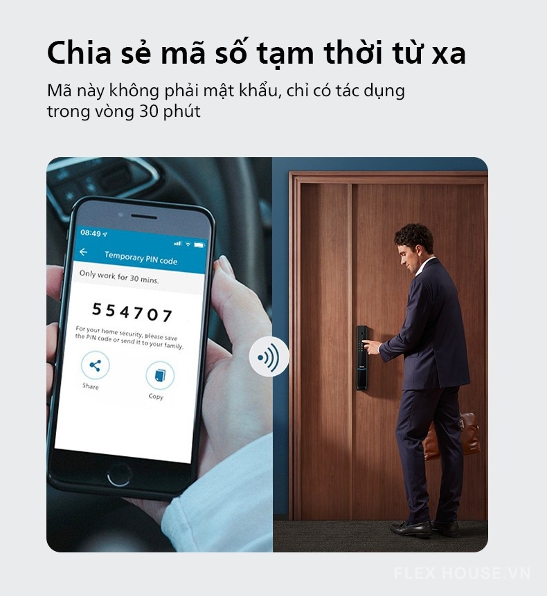 Khóa cửa thông minh kết nối Wifi Philips DDL603E 13
