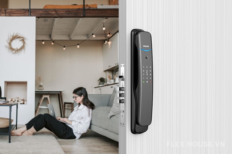 Khóa cửa thông minh kết nối Wifi Philips DDL702E 7