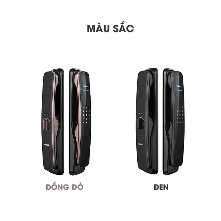 Khóa cửa thông minh nhận diện khuôn mặt 3D Philips DDL702 275
