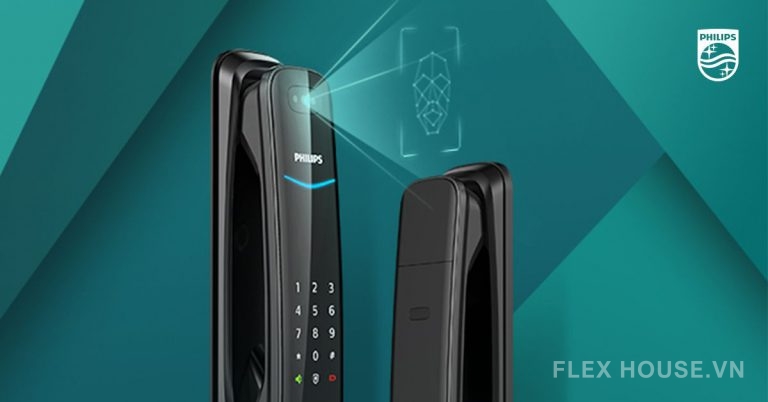 Khóa cửa thông minh nhận diện khuôn mặt 3D Philips DDL702 278