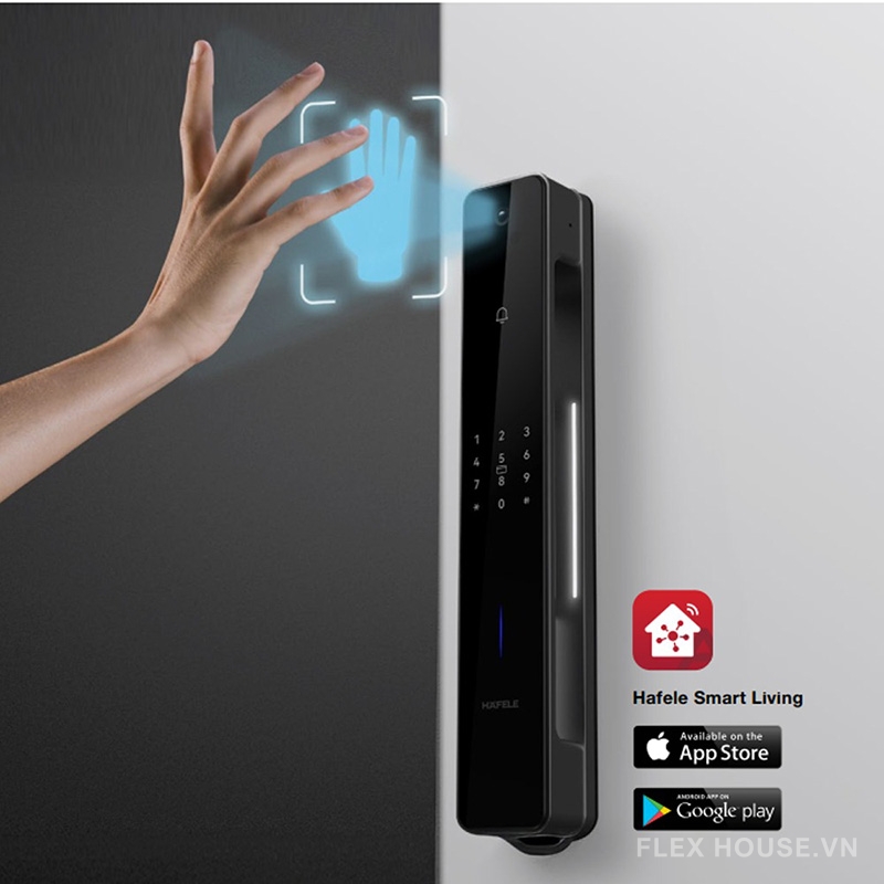 Khóa nhận diện khuôn mặt thông minh Infinity-PP2502W Hafele 499.21.223 3 Khóa nhận diện khuôn mặt thông minh Infinity-PP2502W Hafele 499.21.223 8