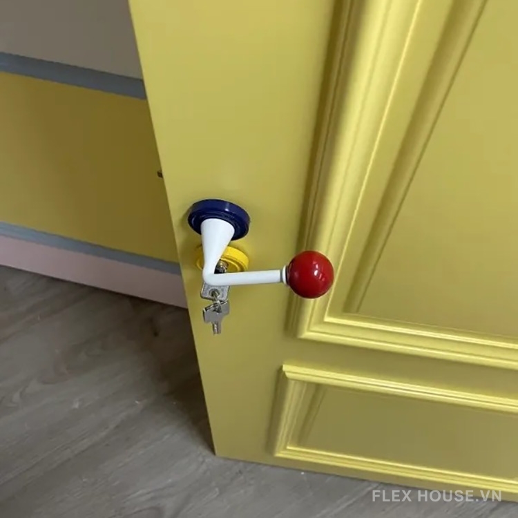 Khóa tay gạt sắc màu decor không gian bằng đồng GT7008 9 Khóa tay gạt sắc màu decor không gian bằng đồng GT7008 13