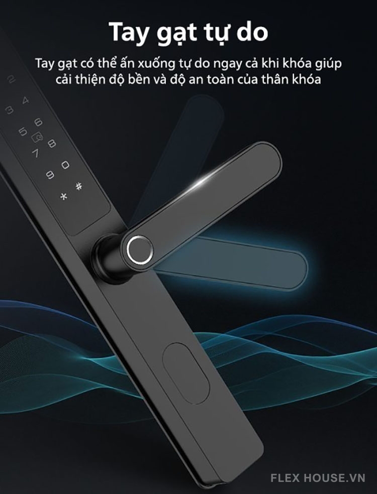 Khóa thông minh cho cửa nhôm Kaadas S10-5W 13
