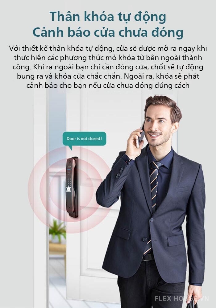 Khóa thông minh chuông hình kết nối Wifi Philips DDL702-1HWS 11