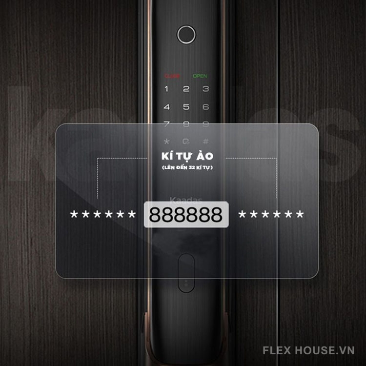 Khóa thông minh nhận diện khuôn mặt Kaadas K20-F 16