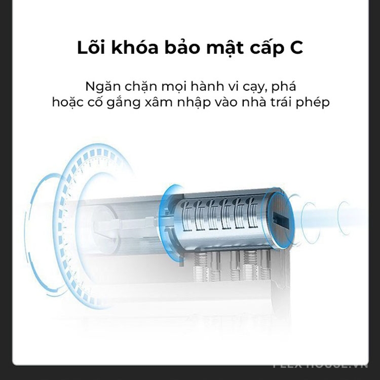 Khóa thông minh nhận diện khuôn mặt Kaadas K20-F 11