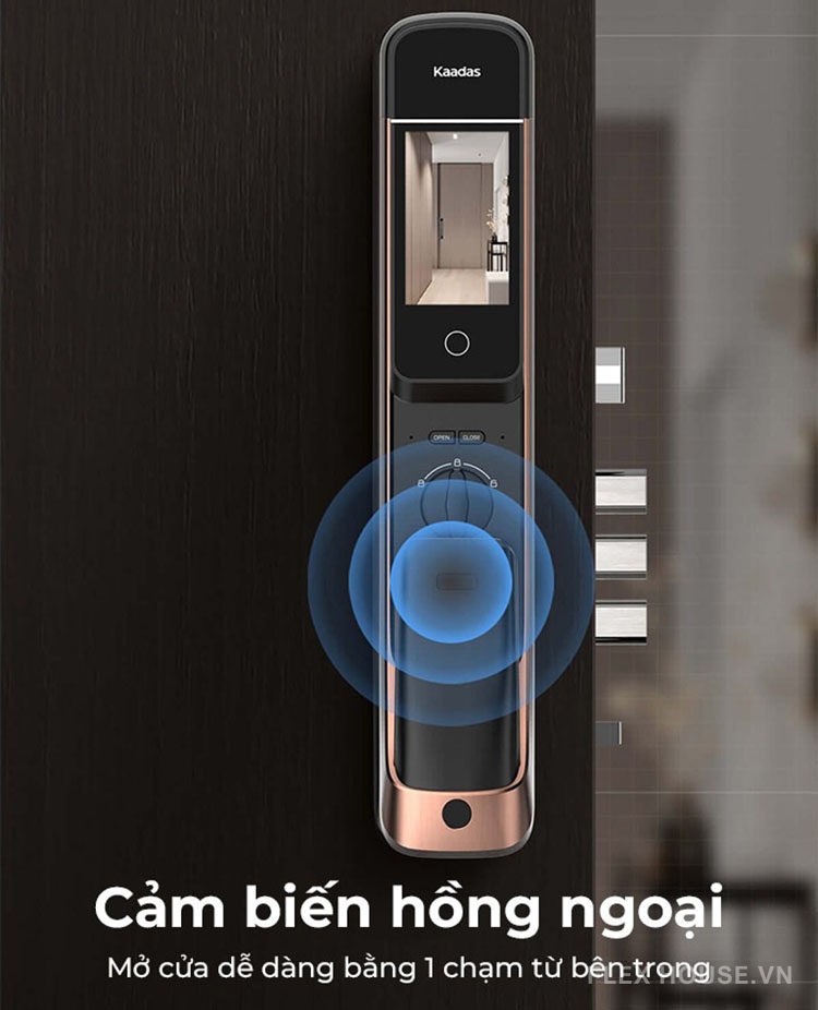 Khóa thông minh nhận diện khuôn mặt Kaadas K20 PRO MAX 11