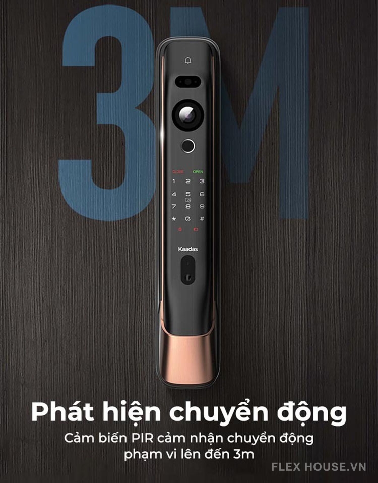 Khóa thông minh nhận diện khuôn mặt Kaadas K20 PRO MAX 21