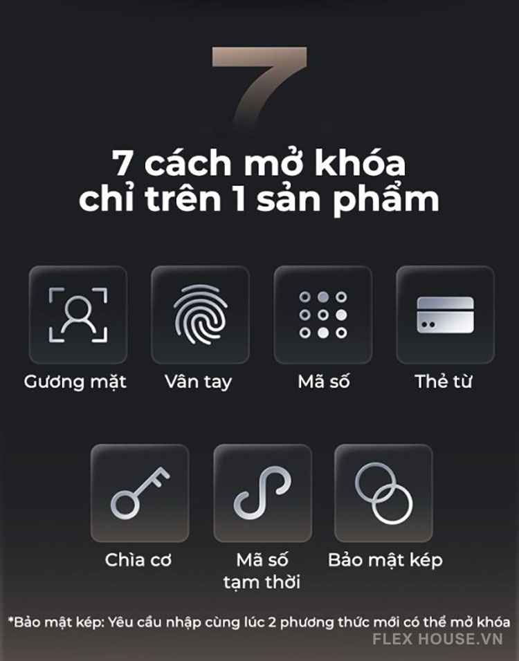 Khóa thông minh nhận diện khuôn mặt Kaadas K20 PRO MAX 13