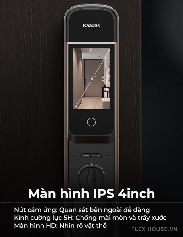 Khóa thông minh nhận diện khuôn mặt Kaadas K20 PRO MAX 17
