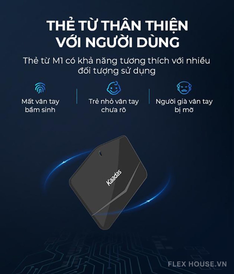 Khóa thông minh nhận diện khuôn mặt Kaadas Q9 FVP 14