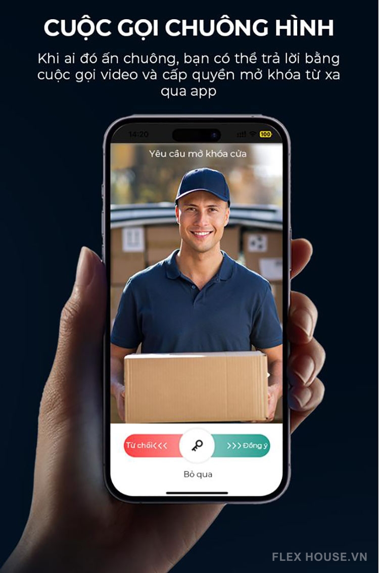 Khóa thông minh nhận diện khuôn mặt Kaadas Q9 FVP 10