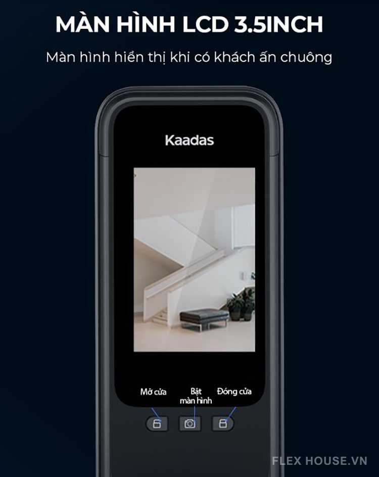 Khóa thông minh nhận diện khuôn mặt Kaadas Q9 FVP 11