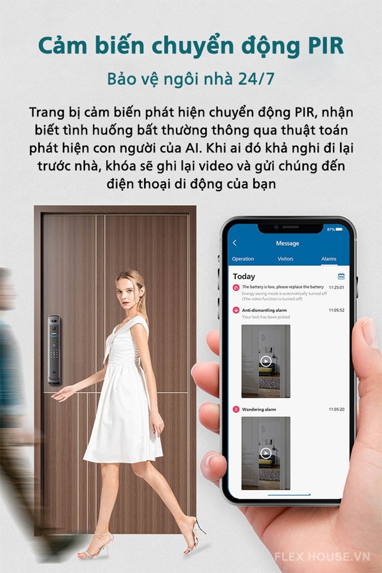 Khóa thông minh nhận diện khuôn mặt Philips DDL709-7HWS 14