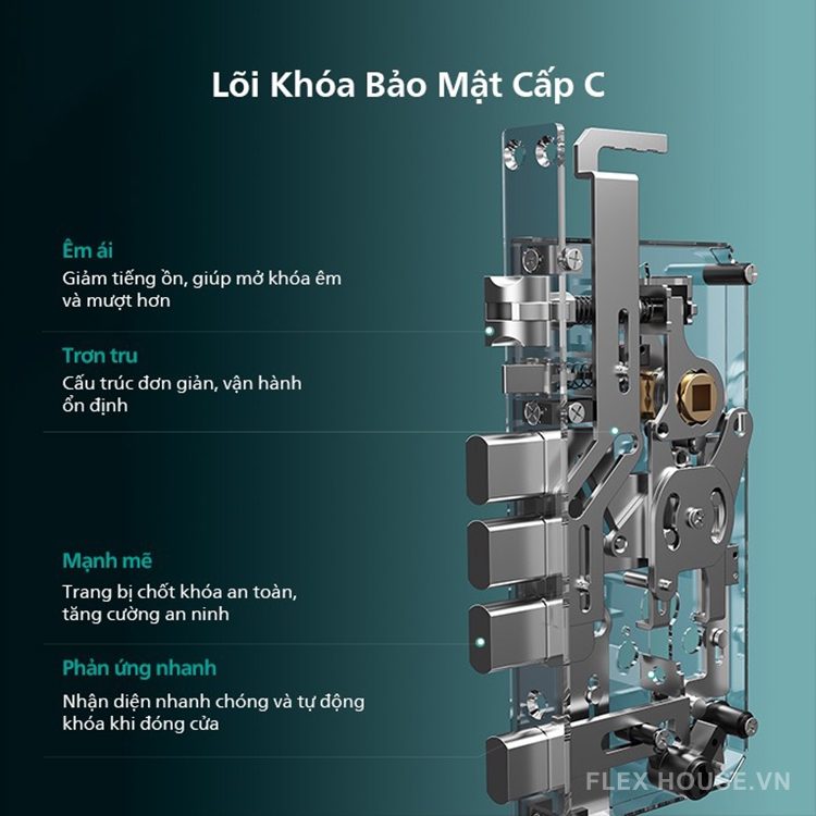 Khóa thông minh nhận diện khuôn mặt Philips DDL720-FVP-7HWS 201