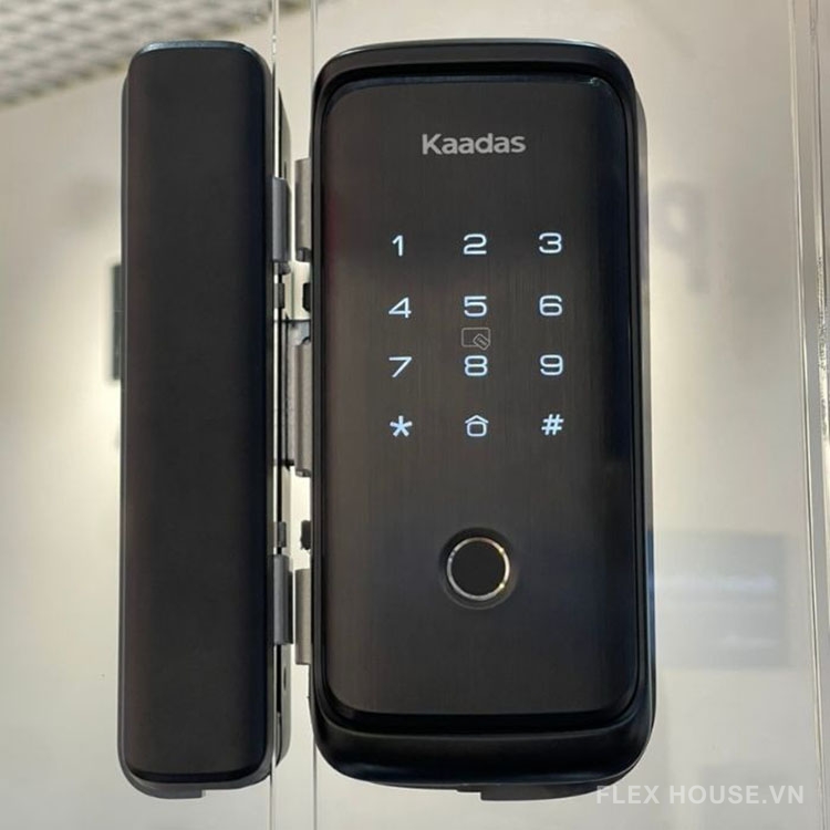 Khoá vân tay cửa kính kết nối Bluetooth Kaadas R8-5GL 14