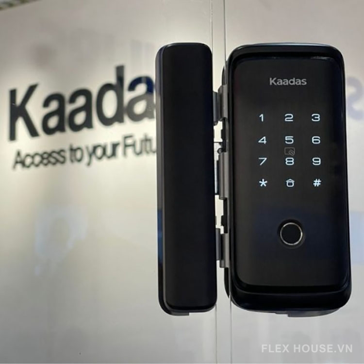 Khoá vân tay cửa kính kết nối Bluetooth Kaadas R8-5GL 13