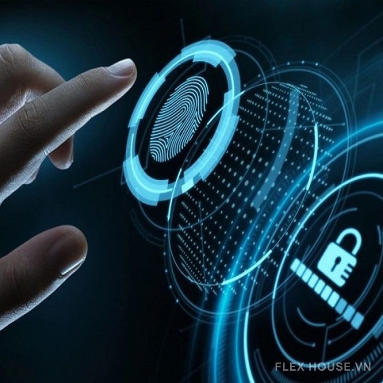Khoá vân tay cửa kính kết nối Bluetooth Kaadas R8-5GL 17