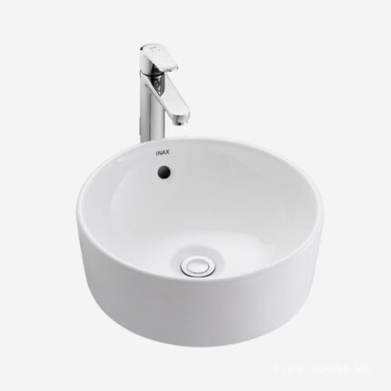 Lavabo đặt bàn có lỗ xả tràn Inax AL-295V