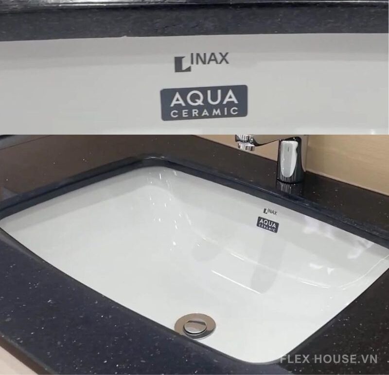  Lavabo rửa mặt âm bàn Inax AL-2298V