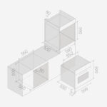 Lò nướng đa chức năng Elica VIRTUS MULTI 60 DD
