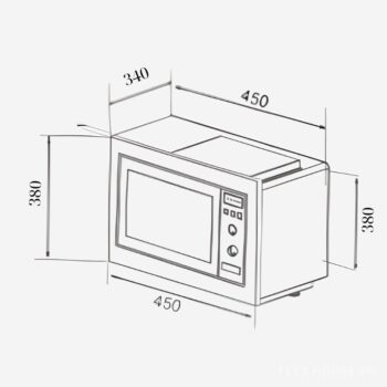 Lò vi sóng để bàn Capri AM20XPEA