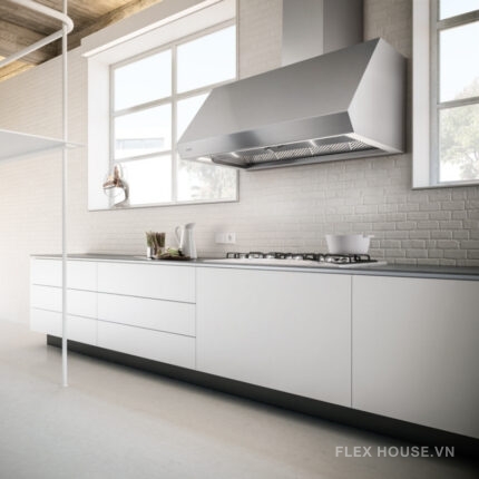 Máy hút khử mùi inox áp tường Elica Pro Europa