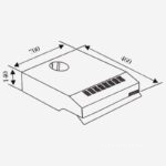 Máy hút mùi âm tủ cổ điển Capri CR-AFC7012MG