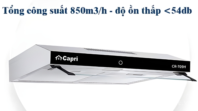 Máy hút mùi cổ điển Capri CR-709H