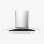 Máy hút mùi kính cong áp tường Capri CR-638H