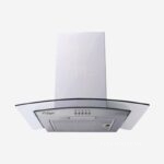 Máy hút mùi kính cong cảm ứng vẫy tay Capri CR-600H