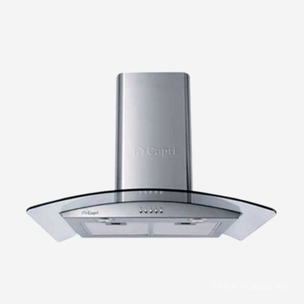 Máy hút mùi kính cong hiện đại Capri CR-608H