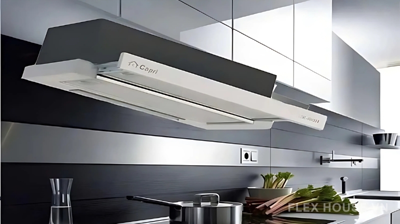 Máy hút và khử mùi âm tủ Capri CR-602H