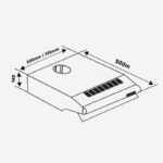 Máy hút và khử mùi cổ điển Capri CR-601P.CR-701P