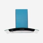 Máy hút và khử mùi kính cong Capri CR-607H