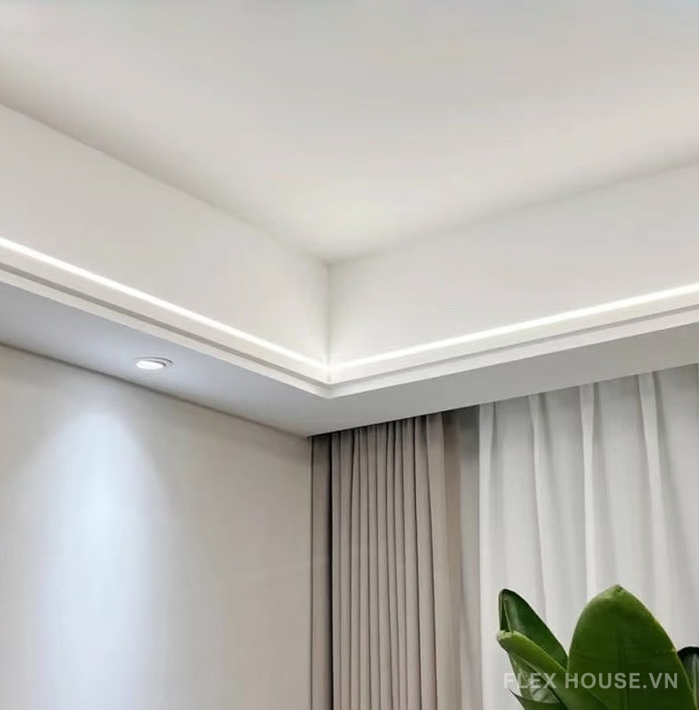 Nẹp Z khe trần thạch cao hợp kim nhôm GC134 7