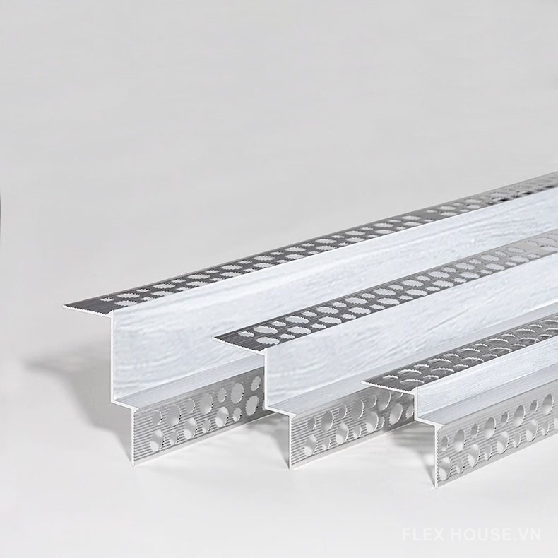 Nẹp Z khe trần thạch cao hợp kim nhôm GC134 6