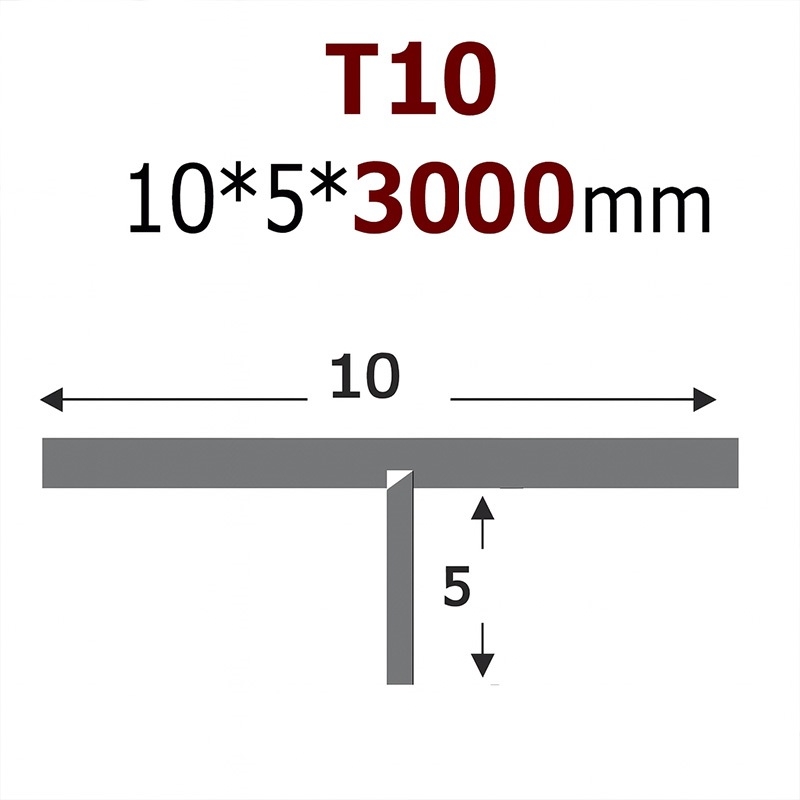Nẹp chữ T bằng Inox 304 bề mặt đánh bóng YCS-T10 (2) - Copy - Copy Nẹp chữ T bằng Inox 304 bề mặt đánh bóng 10x5mm YCS-T10 3