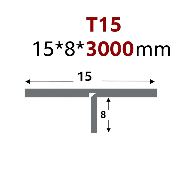 Nẹp chữ T 15x8mm bằng Inox 304 bề mặt đánh bóng YCS-T15 2 Nẹp chữ T 15x8mm bằng Inox 304 bề mặt đánh bóng YCS-T15 4
