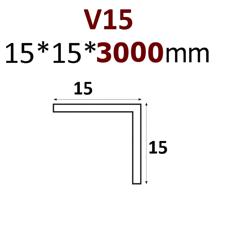 Nẹp chữ V 15x15mm Inox 304 bề mặt đánh bóng YCS-V15 2 Nẹp chữ V 15x15mm Inox 304 bề mặt đánh bóng YCS-V15 4
