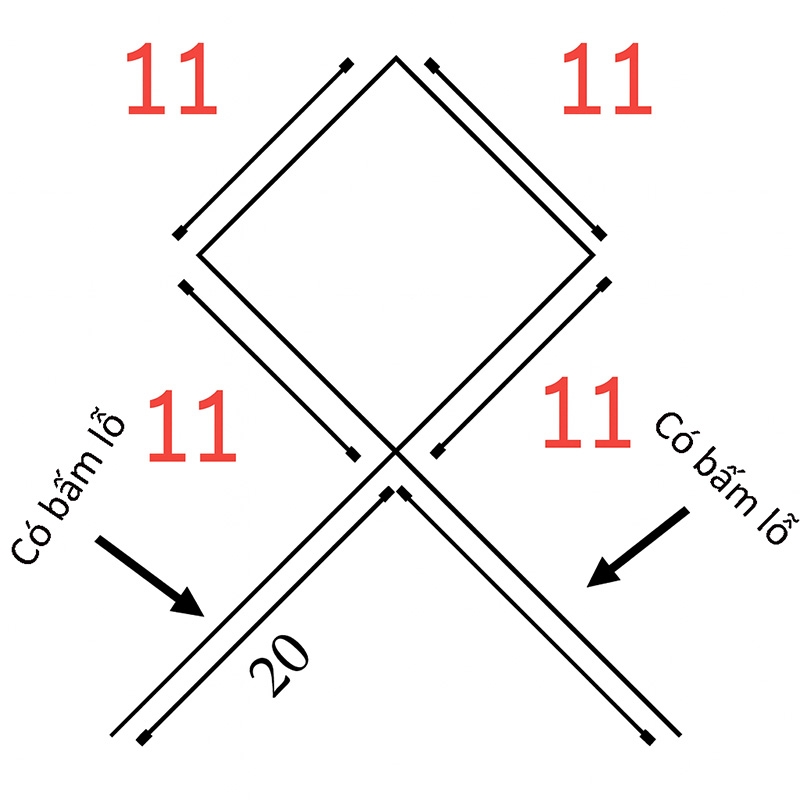 Nẹp inox 304 trát góc tường YCS-X11 2 Nẹp inox 304 trát góc tường YCS-X11 5