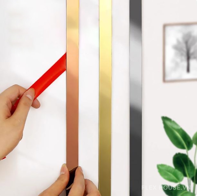 Nẹp la trang trí thép không gỉ 304 cuộn 3m YCS-I10 2 Nẹp la trang trí thép không gỉ 304 cuộn 3m YCS-I10 4