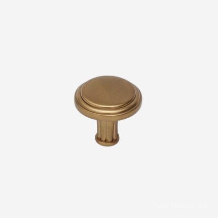 Núm tay nắm hợp kim nhôm màu vàng đồng Garis GH81