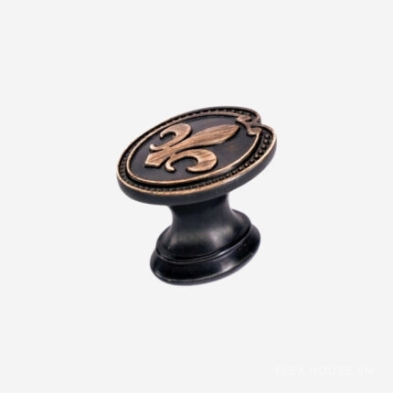 Núm tay nắm tủ họa tiết cổ điển tinh xảo Garis GE60.0